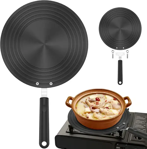Adapter - 24 cm induksjonsadapterplate - Koketoppbeskytter/adapter - Varmesprederplate