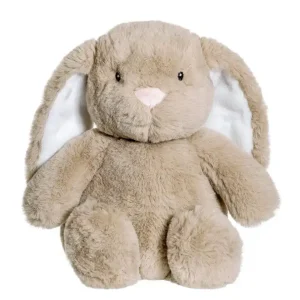 Varmbar plysjkanin, 35 cm, tåler mikrobølgeovn og fryser