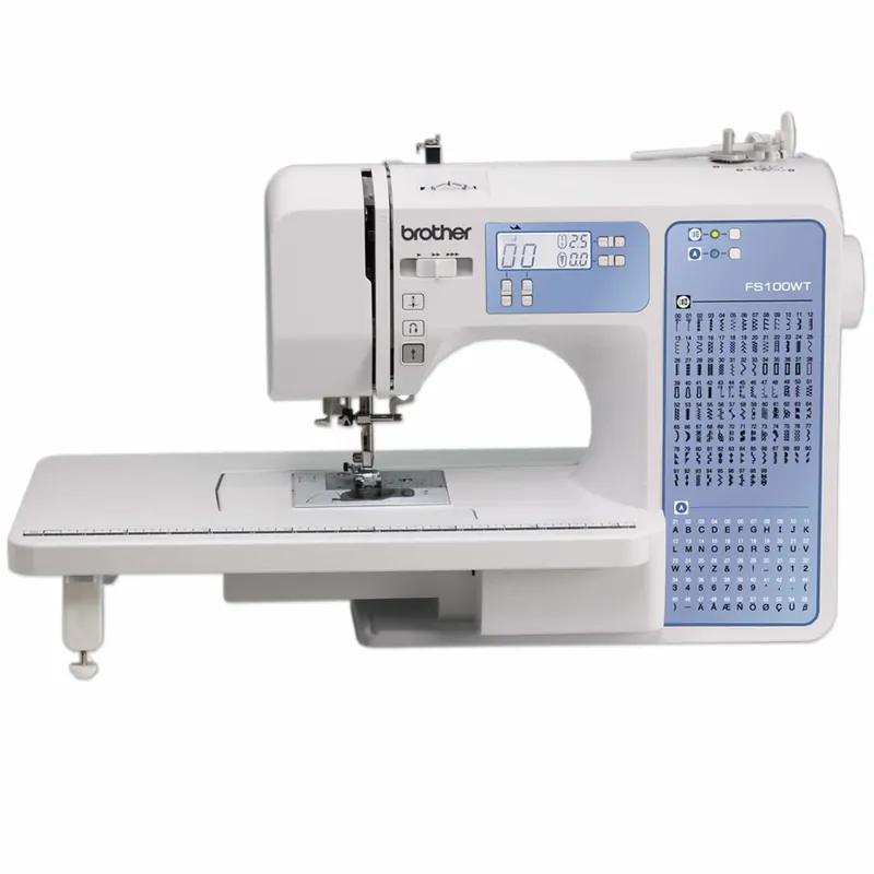 Elektronisk symaskin, 100 sømmer, LCD-skjerm