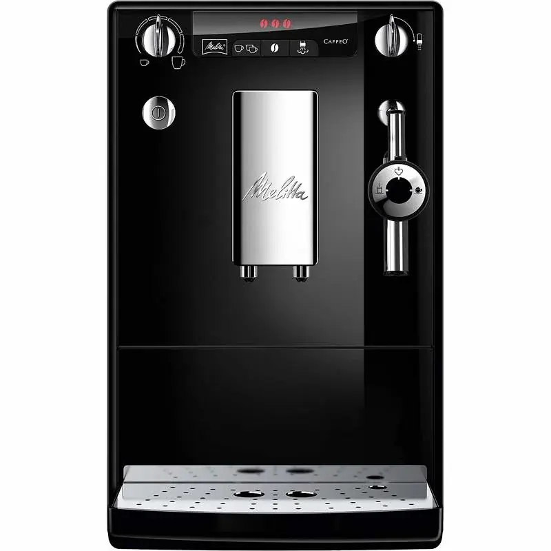 Automatisk kaffemaskin med melkeskummer, kompakt design