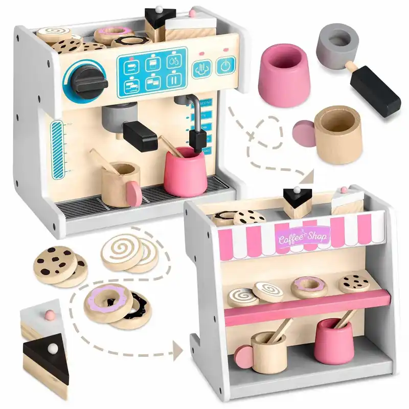 Ricokids 785101 hvit kaffetrakter med espressofunksjon""