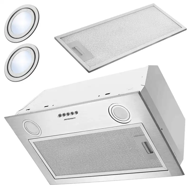 Innebygget kjøkkenhette 52 cm Berdsen BT-231 INOX