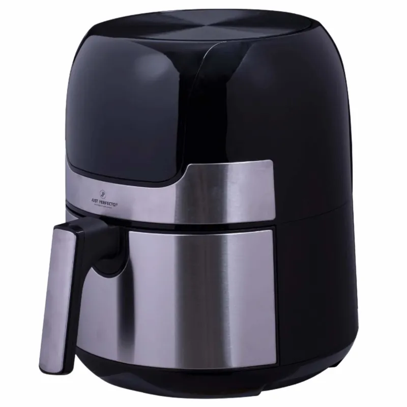 Just Perfecto JL-23 1400W - LED berøringsskjerm varmluftsfryser med grillplate i rustfritt stål - 3,5L