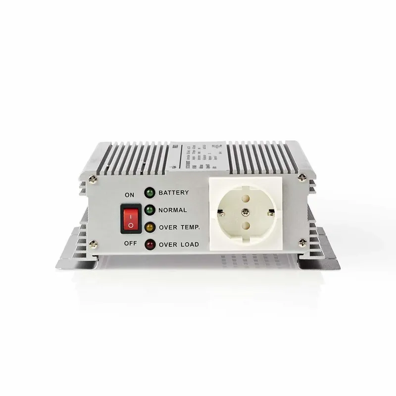 Power Inverter Modifisert sinusbølge Inngangsspenning 12 V DC Enhetens strømuttak Type F (CEE 7/3) 230 V AC 50 Hz 600