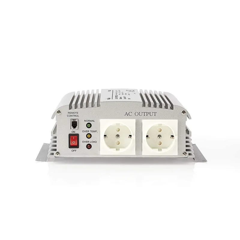 Power Inverter Modifisert sinusbølge Inngangsspenning 24 V DC Enhetens strømuttak Type F (CEE 7/3) 230 V AC 50 Hz 1000