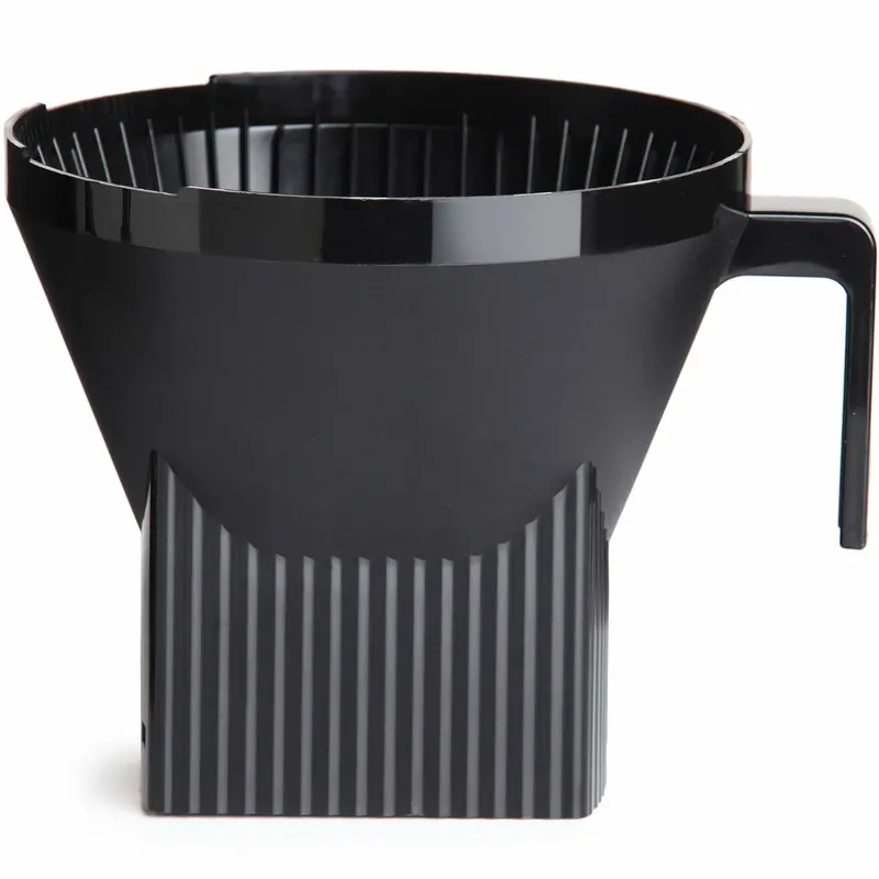 Filterholder med automatisk dryppstoppfunksjon