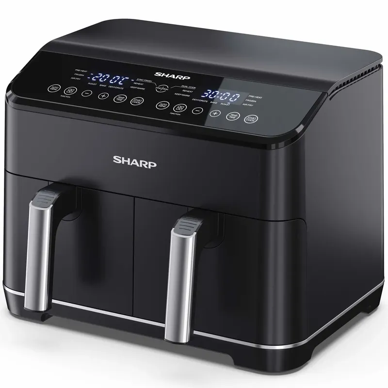 Airfryer Dobbel 2X4L 2X1800W - AF-GD82AE-B