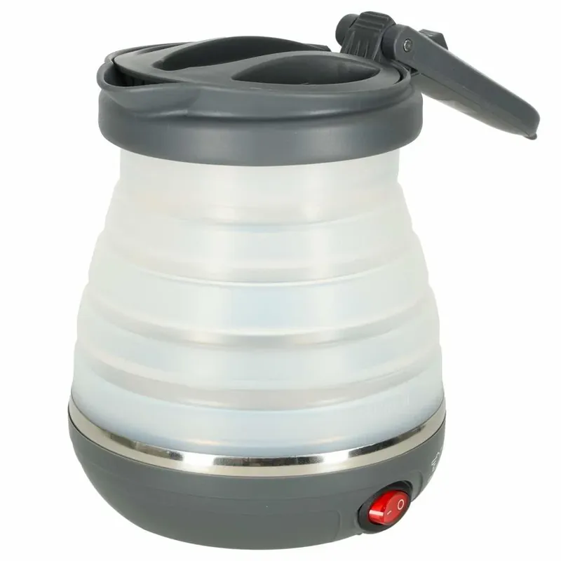 Sammenleggbar silikonkjele 0,6L for camping