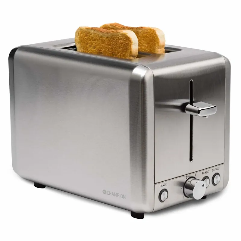 Brødrister 2 skiver 925W BR220 Rustfri