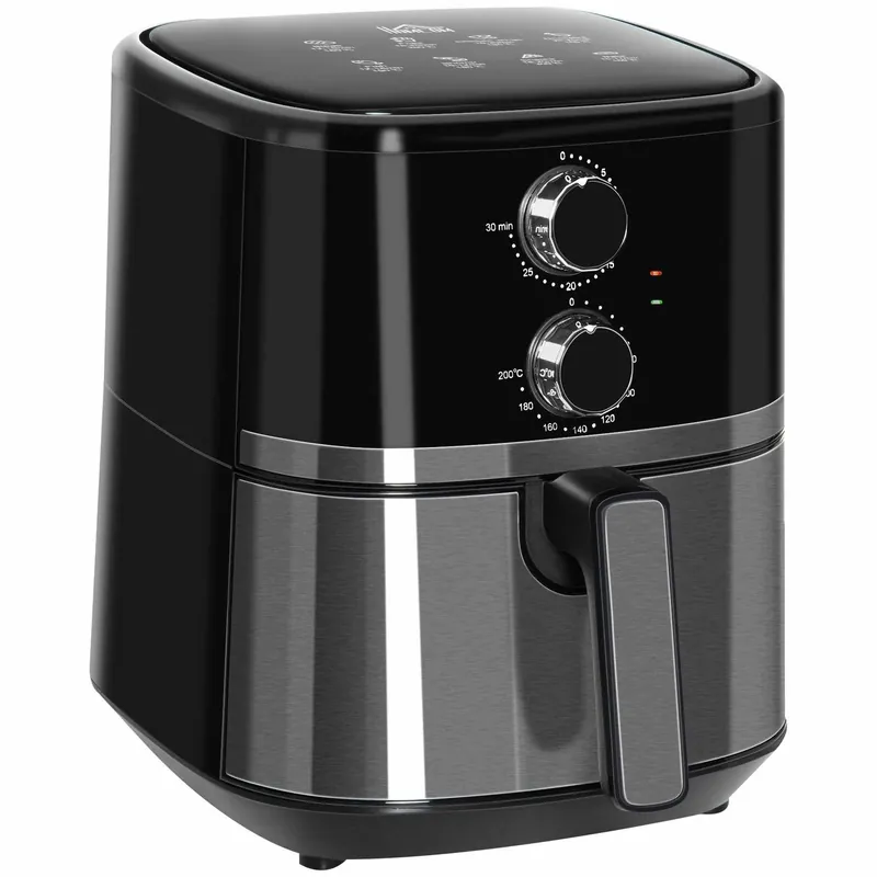 Black Air frityrkoker 4,5L, 1500W, 8 programmer
