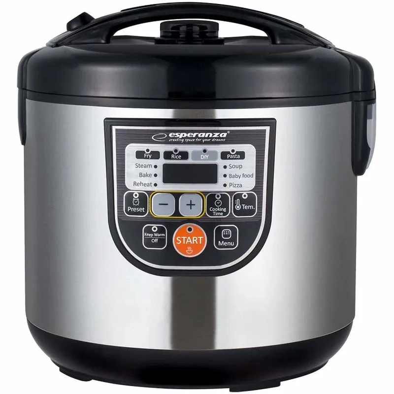Esperanza - Multicooker, Multifunksjonelt Kjøkkenapparat - 4 L