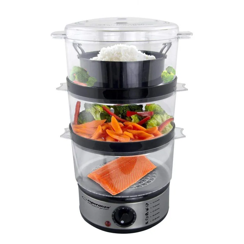 Esperanza - Dampkoker, 400W - 7,5 L