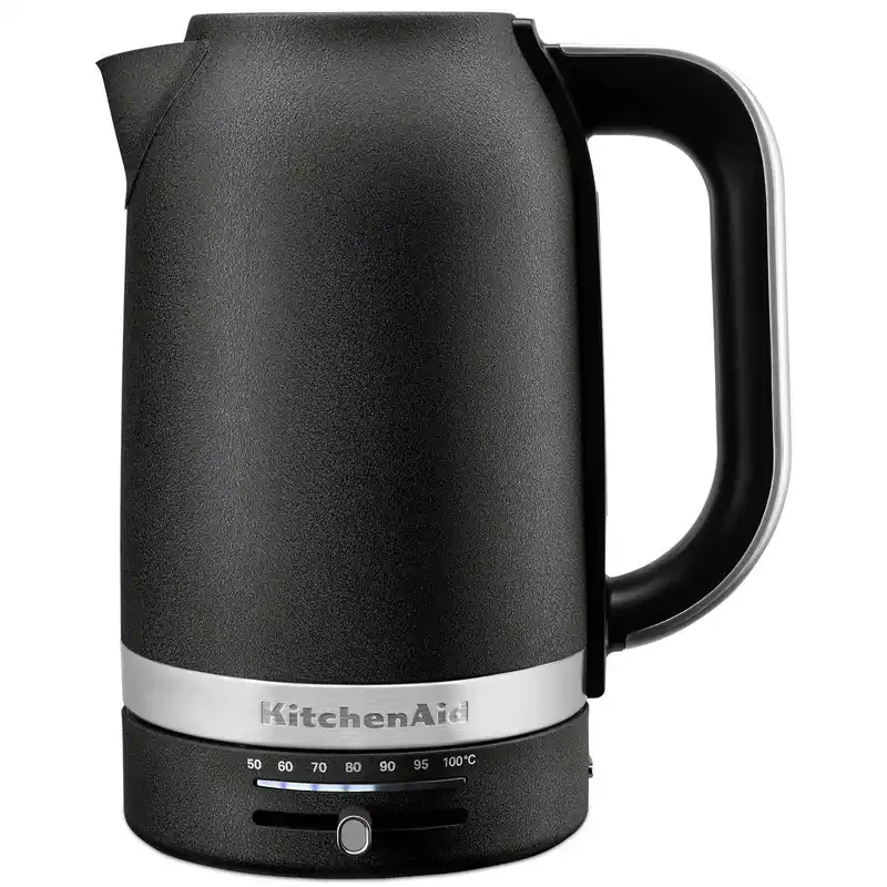 KitchenAid vannkoker 1.7 l med 7 temperaturinnstillinger, jernsvart