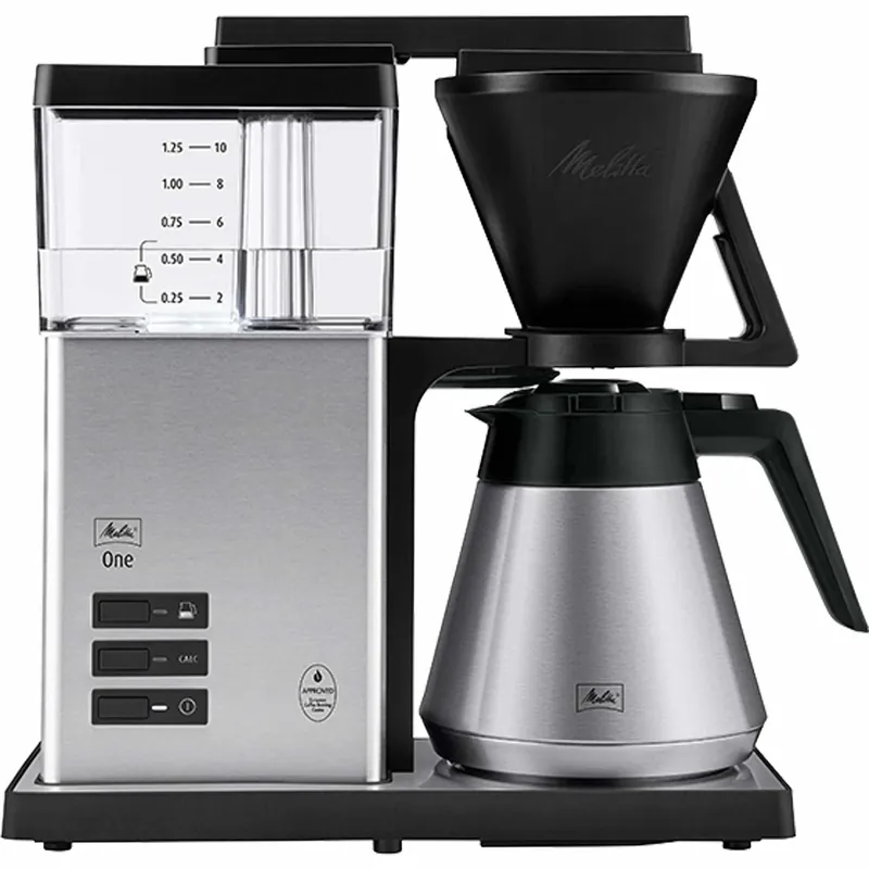 Melitta One Therm kaffetrakter med isolert stålkanne, 1x4 filter
