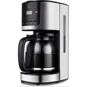 Kaffetrakter med timer og 12 koppers kapasitet