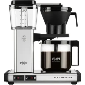 Moccamaster Optio kaffetrakter (Polished Silver)