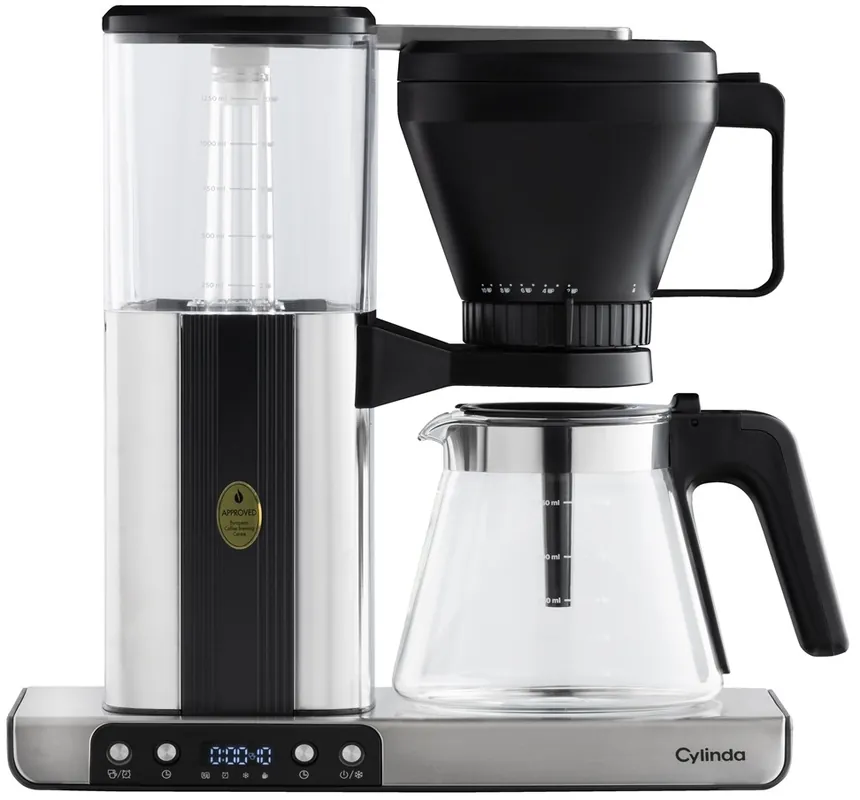 Kaffetrakter med timer og varmholding