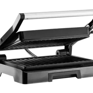Panini-grill med non-stick grillplater
