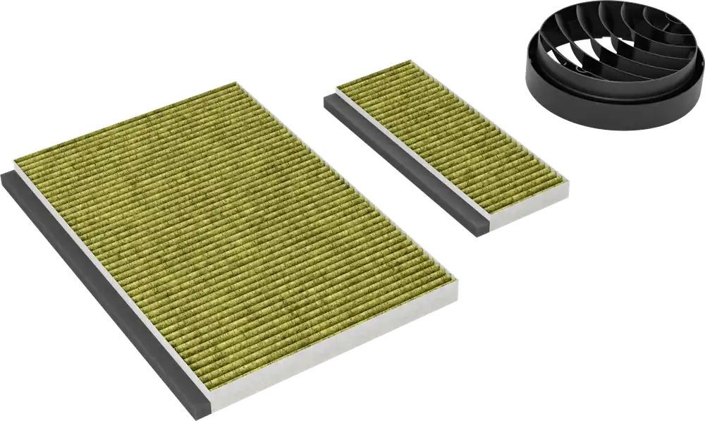 17005798 Clean Air Plus omluftsett