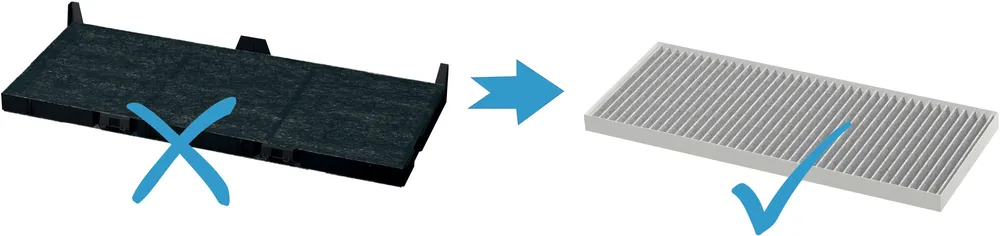 DWZ2IT1I4 Clean Air resirkuleringssett, startutstyr