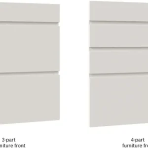 SGZ8BI00 Tilkoblingsskinne for delte fronter 