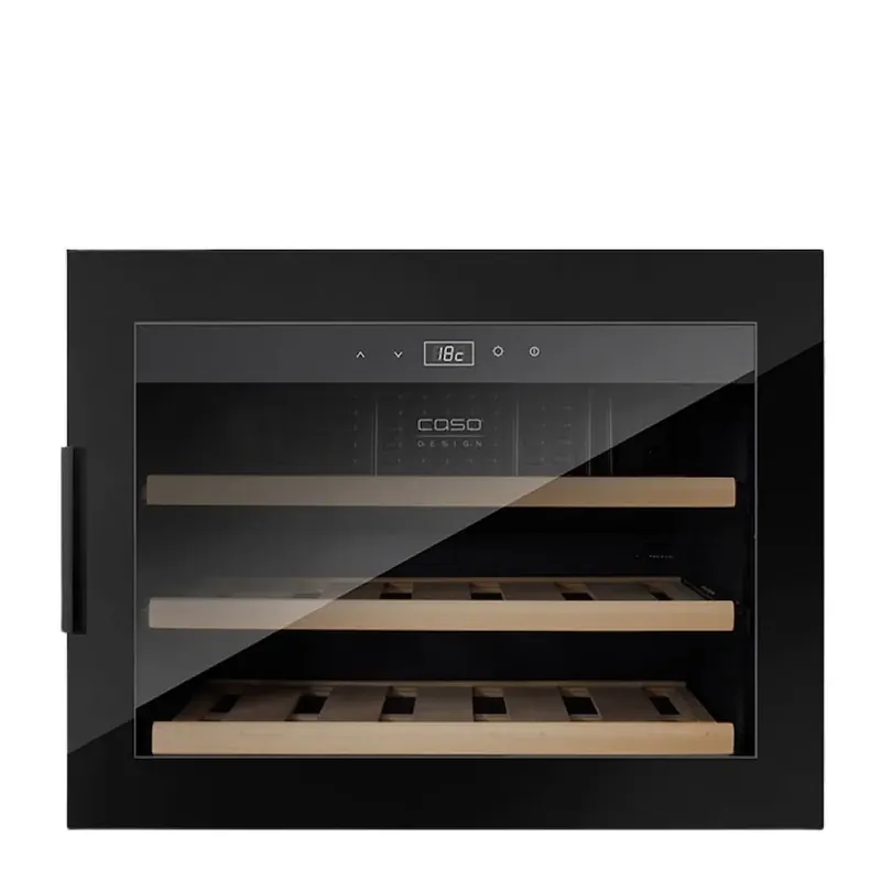 WineSafe vinskap 18 flasker svart