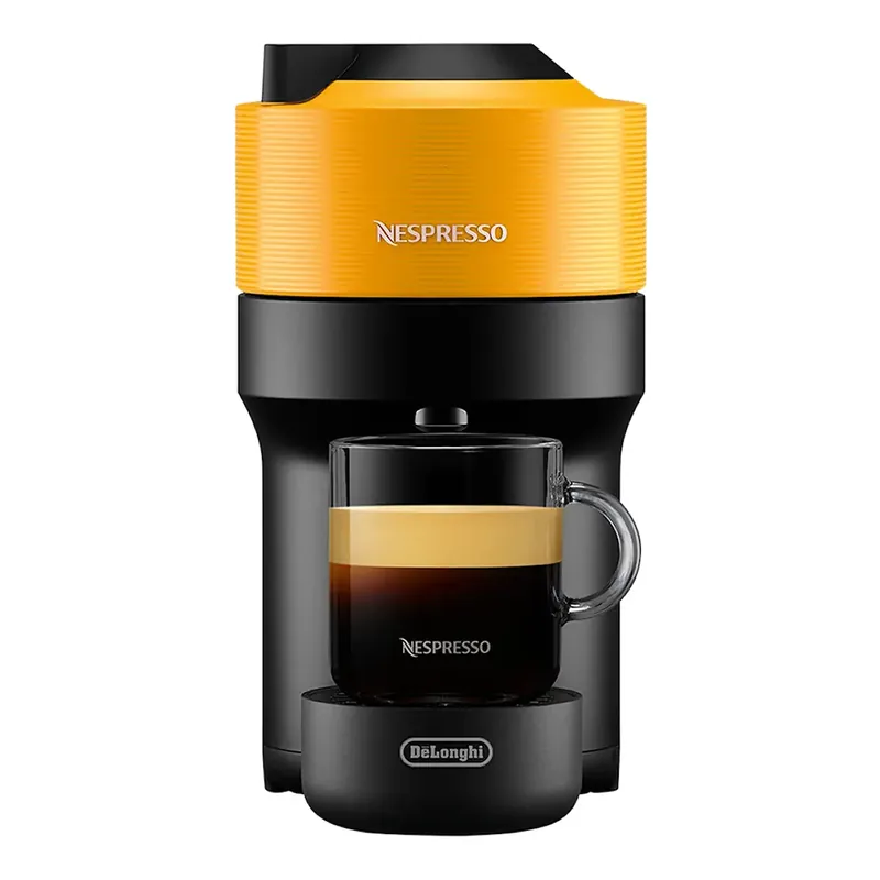 Vertuo Pop kaffemaskin mango yellow