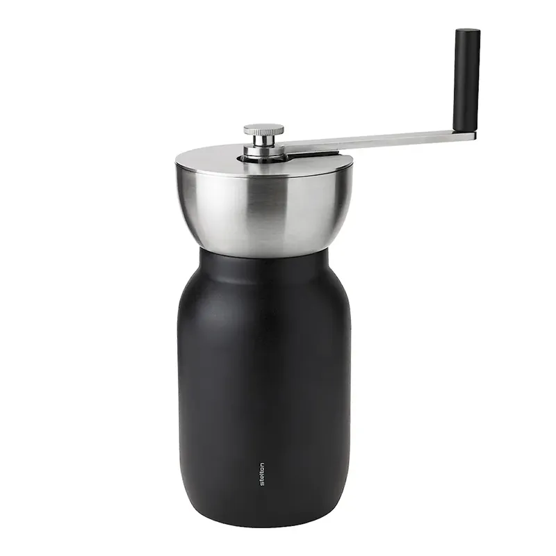 Collar kaffekvern svart/stål