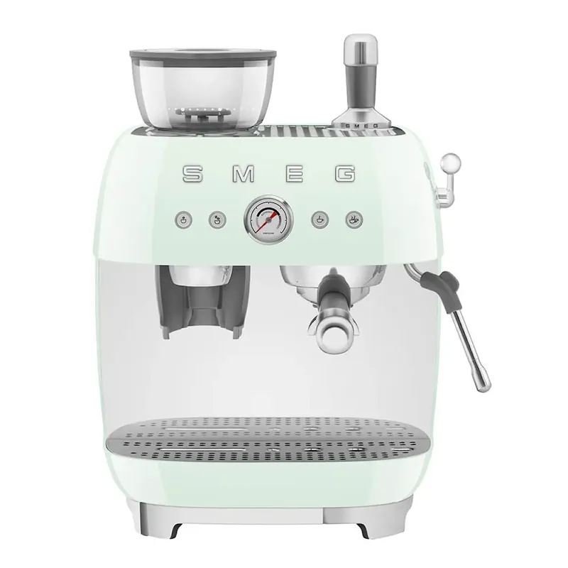 Espressomaskin EGF03 2,4L m/kaffekvern pastellgrønn