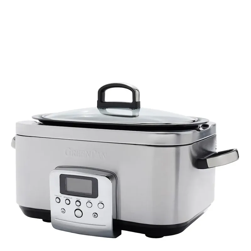 Elite slowcooker 6L rustfritt stål