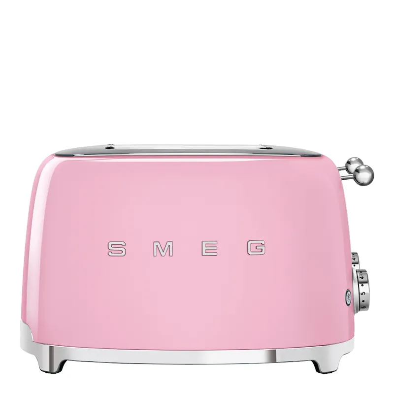 Brødrister TSF03 4 skiver kvadratisk pastellrosa