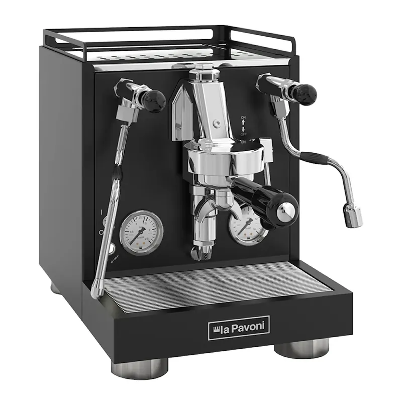 New Cellini Evolution semiproffessionell manuell espressomaskin matt svart