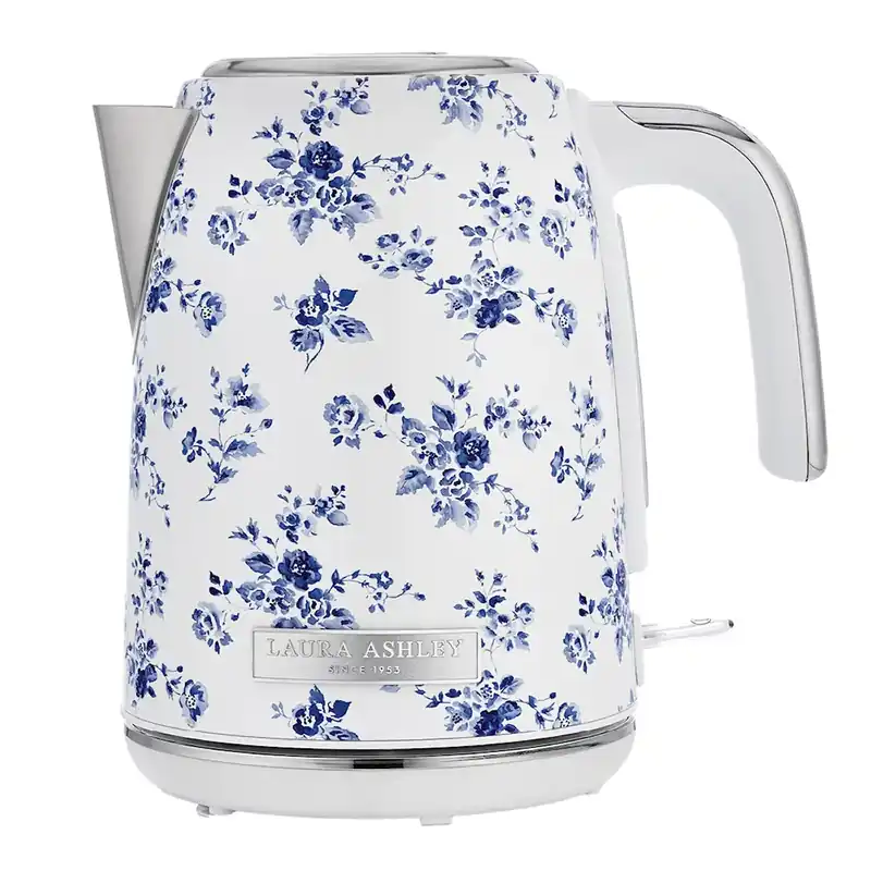 Jug elektrisk vannkoker 1,7L China Rose blå/hvit