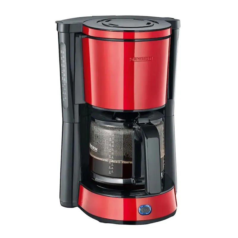 Kaffetrakter KA4817 10 kopper 1000W chilirød