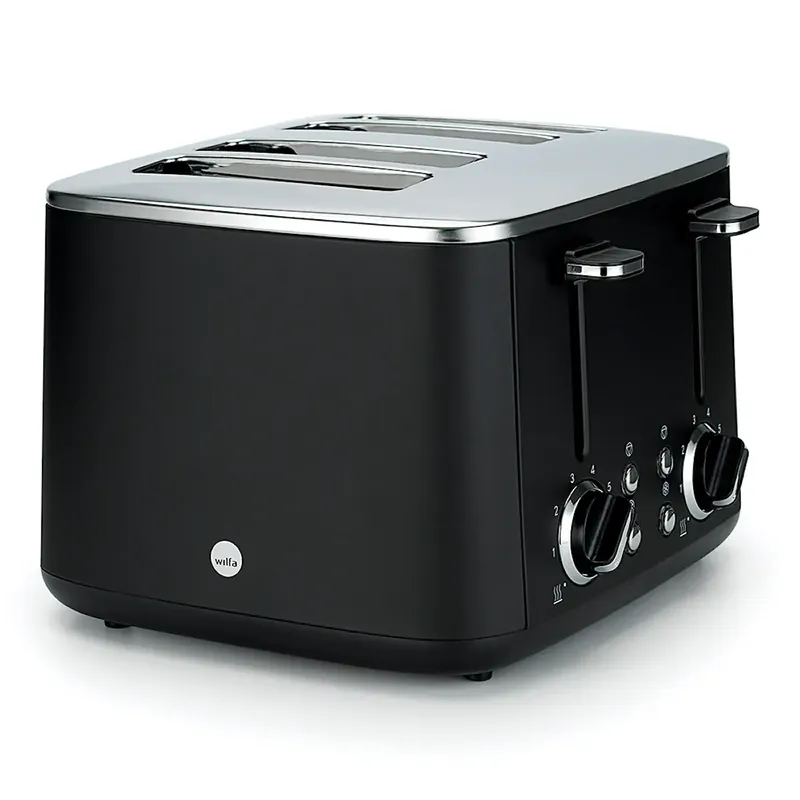 Family brødrister TO4B-1600 svart